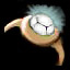 An icon of a ring, color changed to white on request.