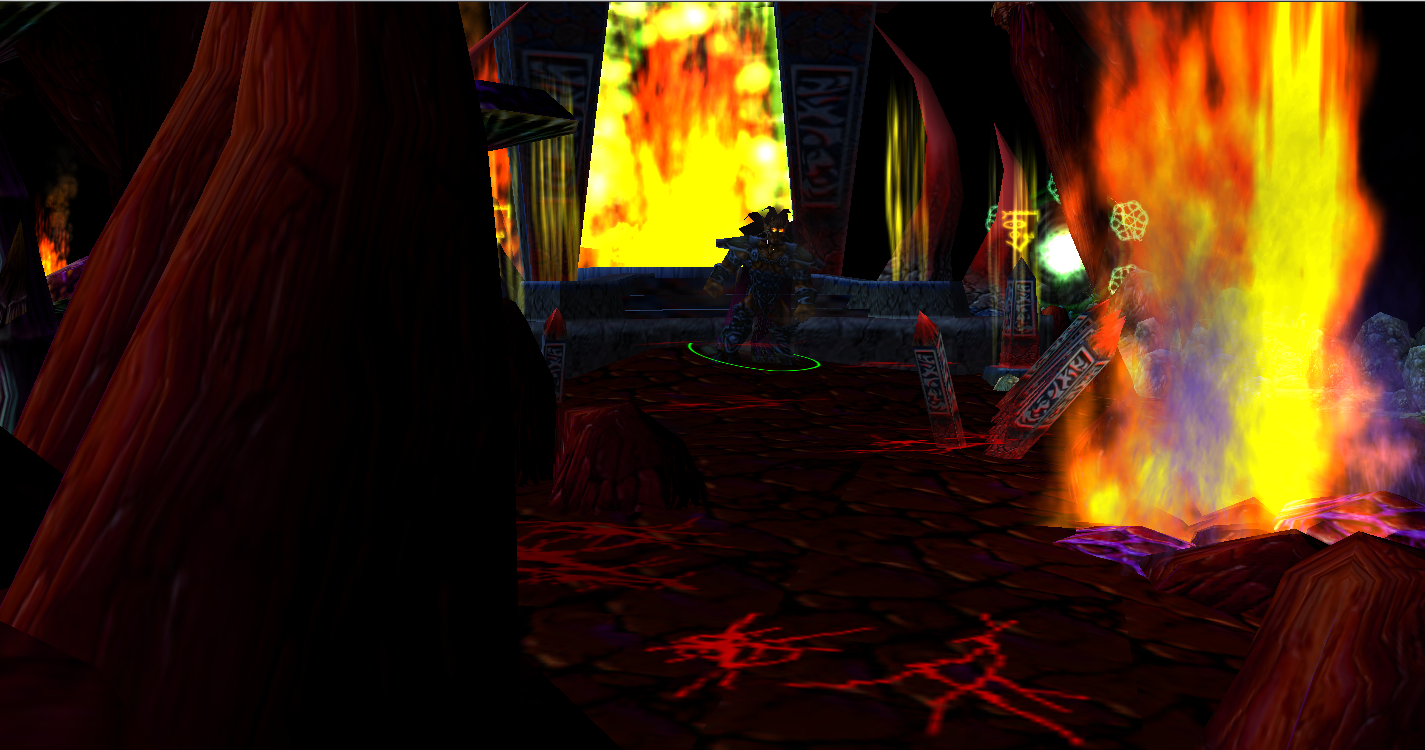 An image of Kil'jaeden is viewable by using the "ISeeDeadPeople" cheat, since this area is for show only and inacessible.