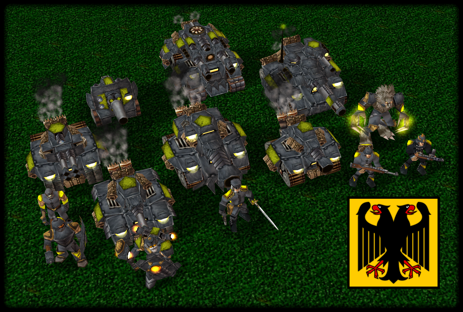 An incomplete roster of Iron Empire