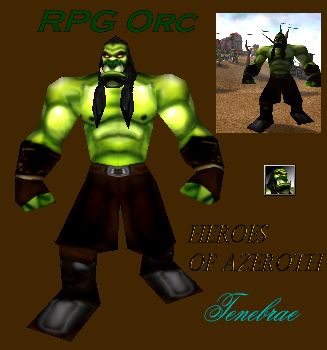 An Orc for RPGs made by Tenebrae