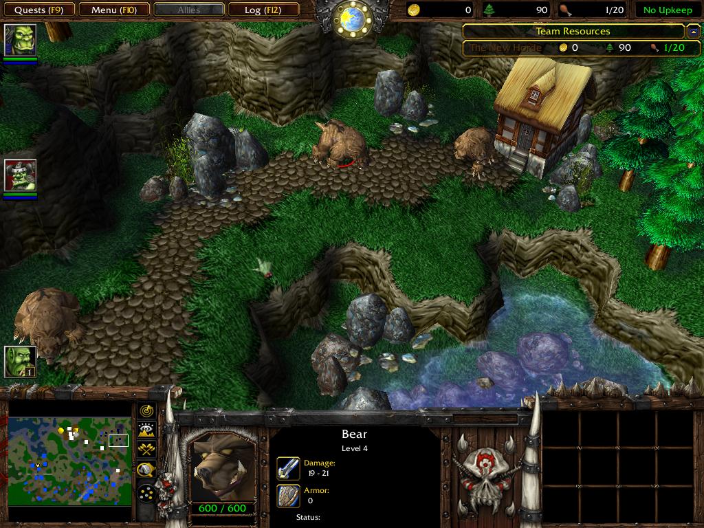 An outlying farmstead, but seemingly abandoned? Bears like this area.