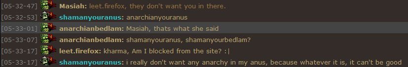 Anarchy!