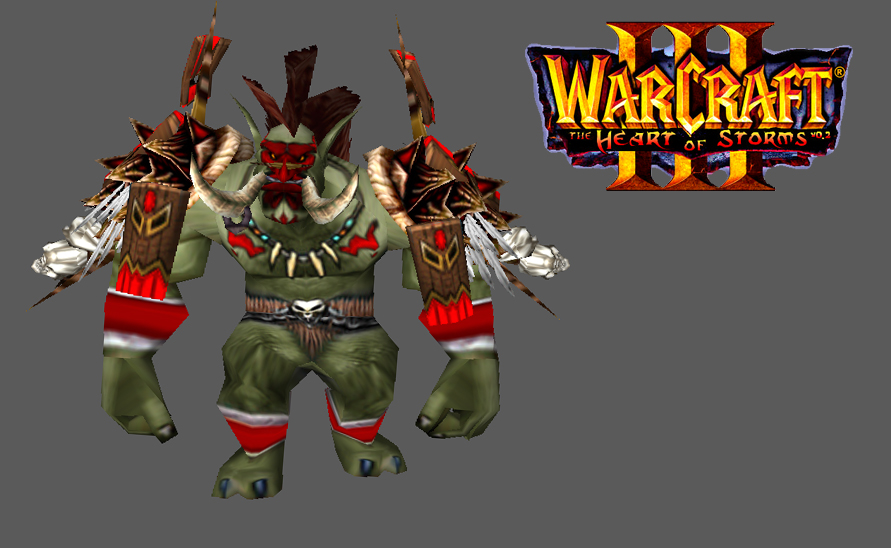And one preview of Bad-Ass boss - the Amani war troll, this is hopefully enough to prove you that HoS lives on and is kept working on. Me and rommel a