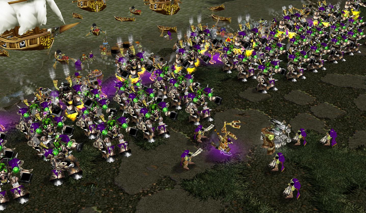 And that's the last report from me for tonight. Here, you can see me welcoming Bram Barrelbottom, who is the leader of the 1st Shredder battalion. Com