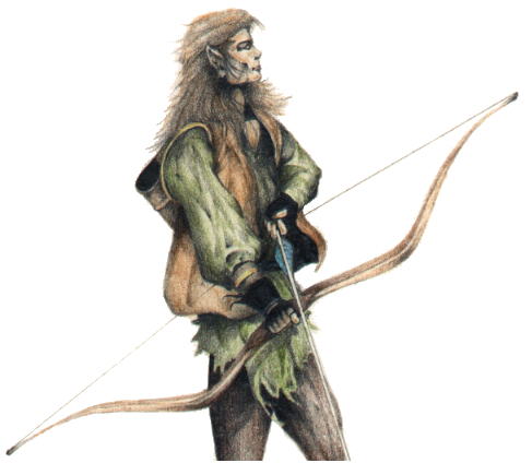 Another Elf Archer (i know, i'm monomaniac :P the protagonist of my current map is an elf ranger...)