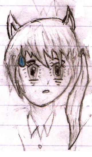 Another girl I drew, top only.