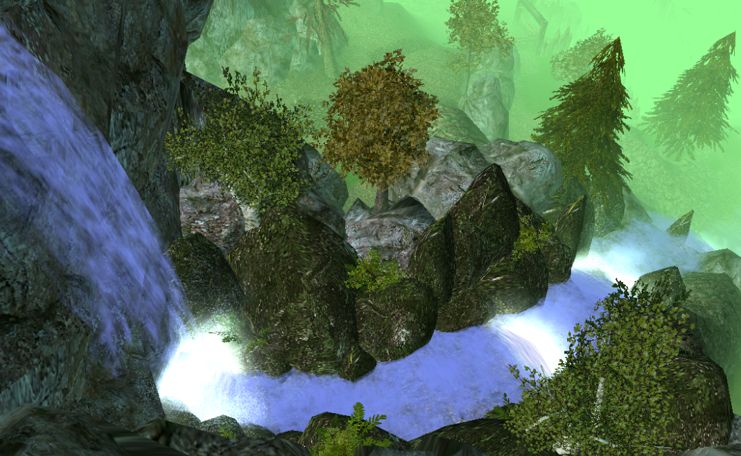 Another picture of the waterfall.