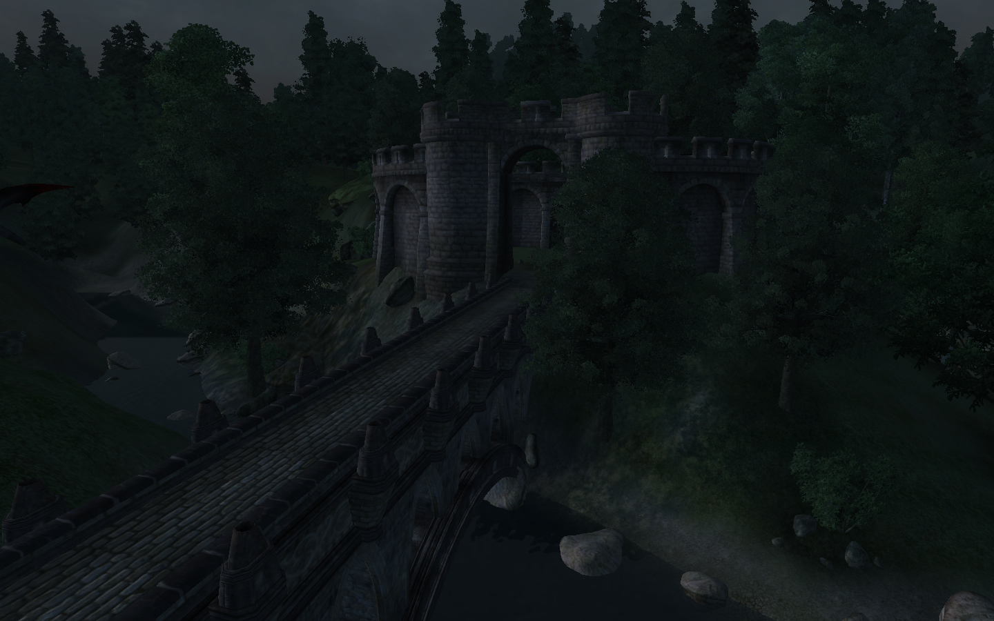 Another view of the castle.