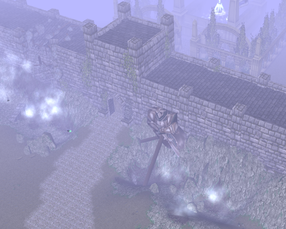 Another view of the wall