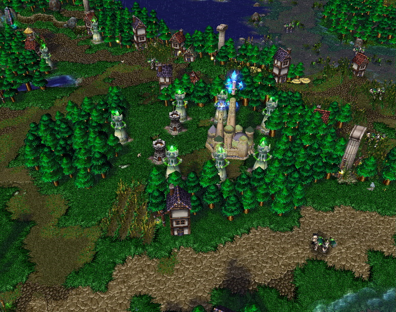 AoS Theramore Isle : Teleportation Towers Area