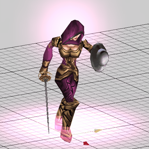 Arcane Fencer - walk