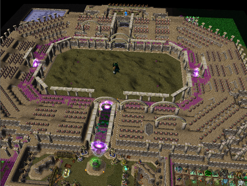 arena editor screen
