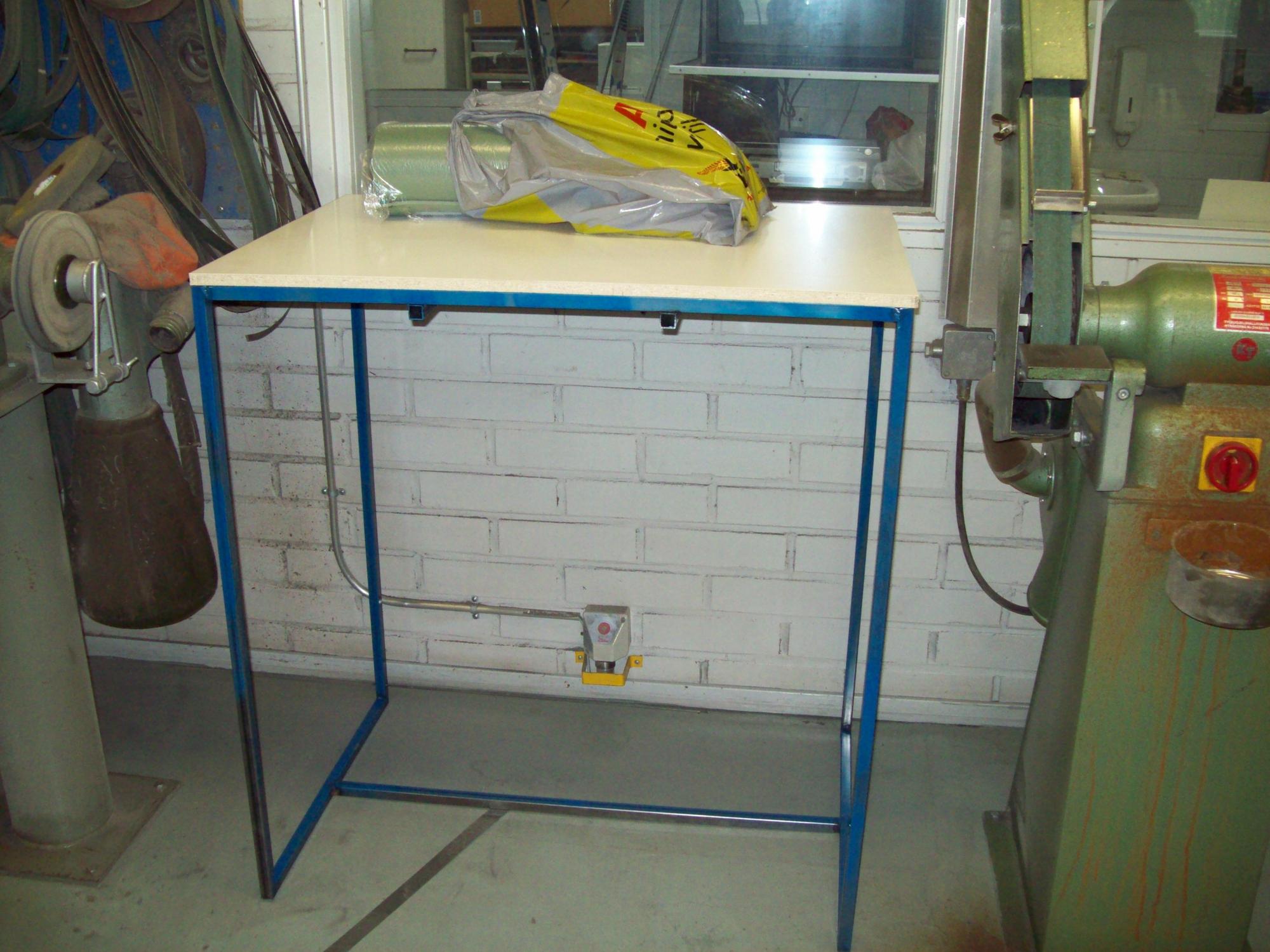 Arm Wrestling Table, only last little things needed anymore... Like second painting.