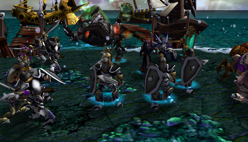 "Arrival at Northrend"

The Troldearon forces landed at undead port only to discover that most of Fearless have already escaped. The forces of Silve
