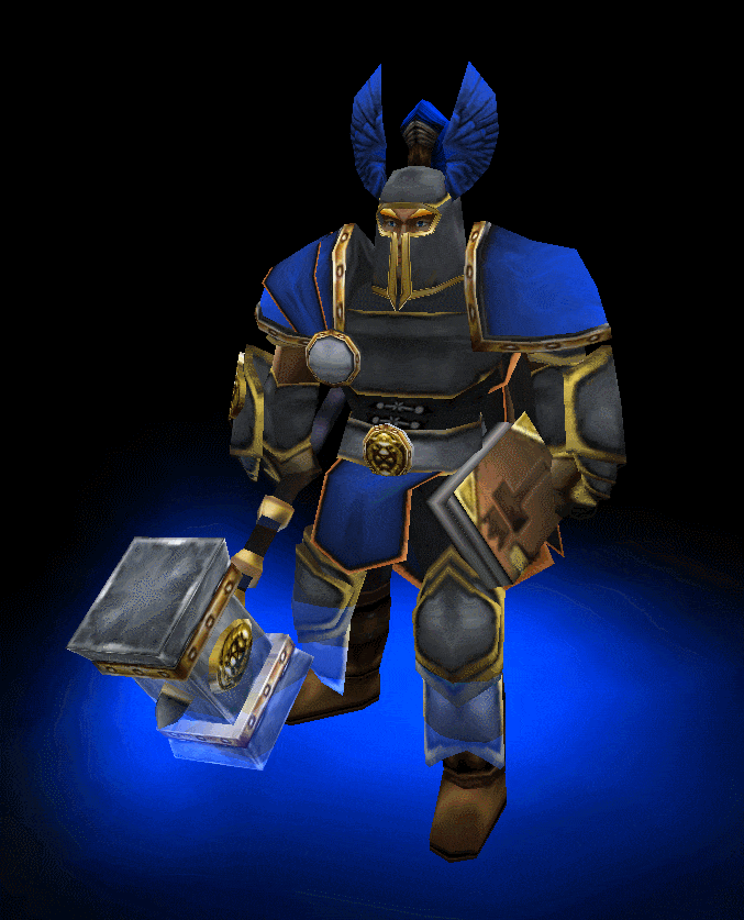 Arthas with helmet