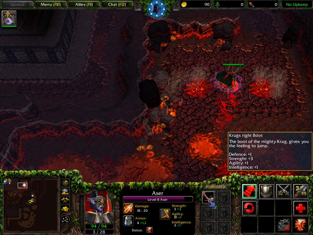 Aser gameplay