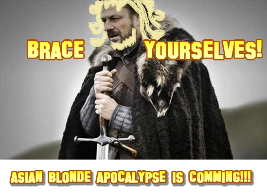 Asian Blonde Apocalypse
