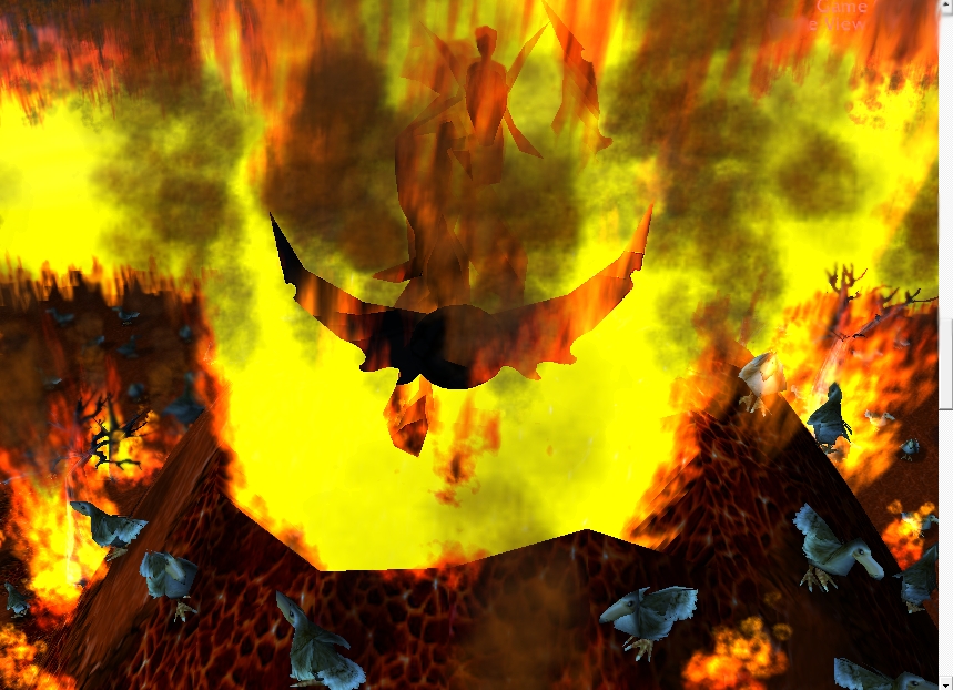 At the midst of the Hippy Peon civil war, an unknown extremely powerful force bursts from a volcano in the middle of battle and wipes out a large port
