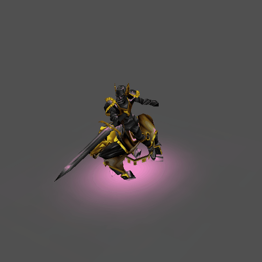 Attack Walk Stand Spin BUT Mounted :)
