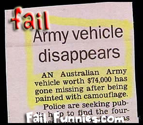 australian army fail