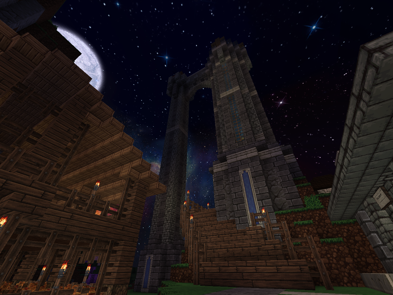 Awesome f*cking tower! (made in survival with some friends of mine)