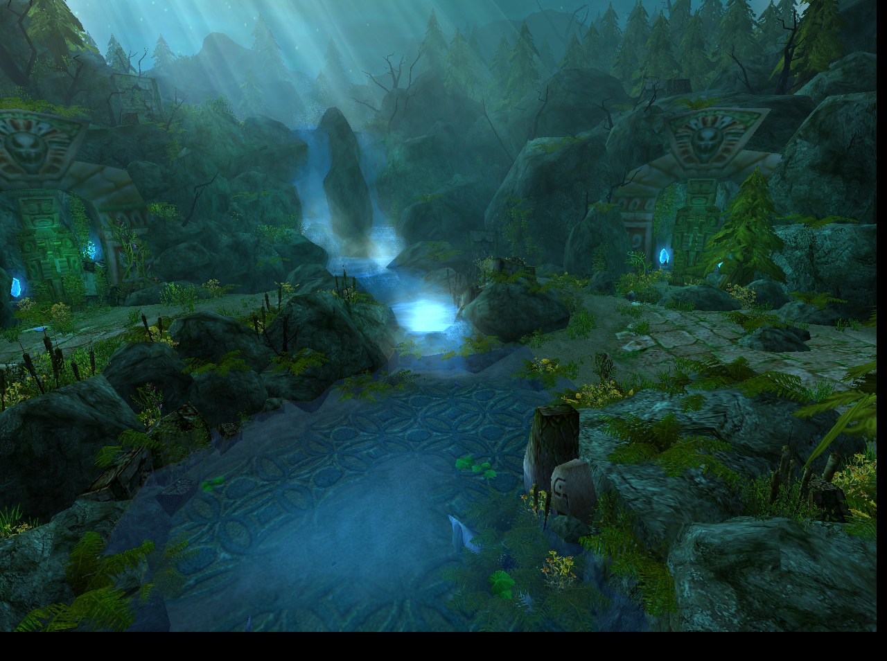 Aztec Waterfall