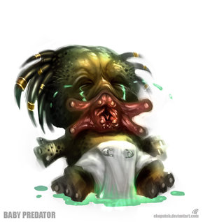 BABY PREDATOR 

NO IT IS NOT ZEALON!!!