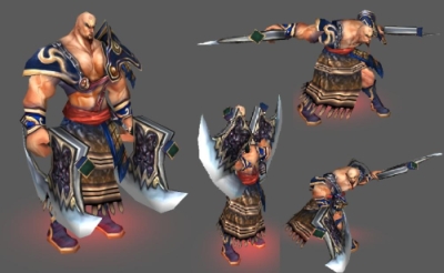 Barbarian Model Art