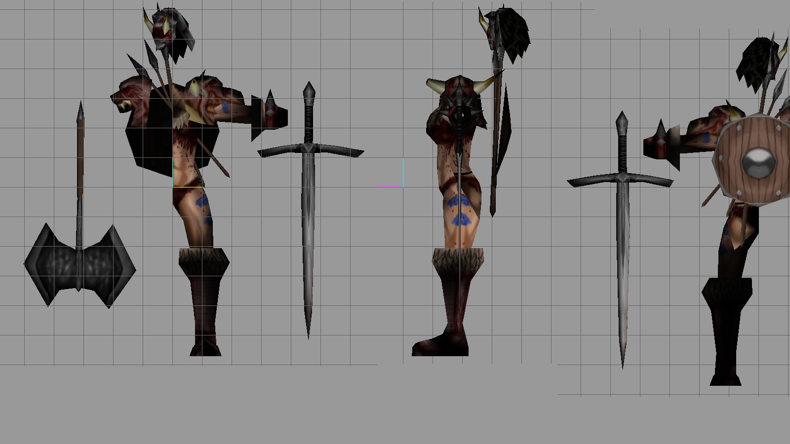 Barbarianess - the current progress of the model that 67chrome and I are working on