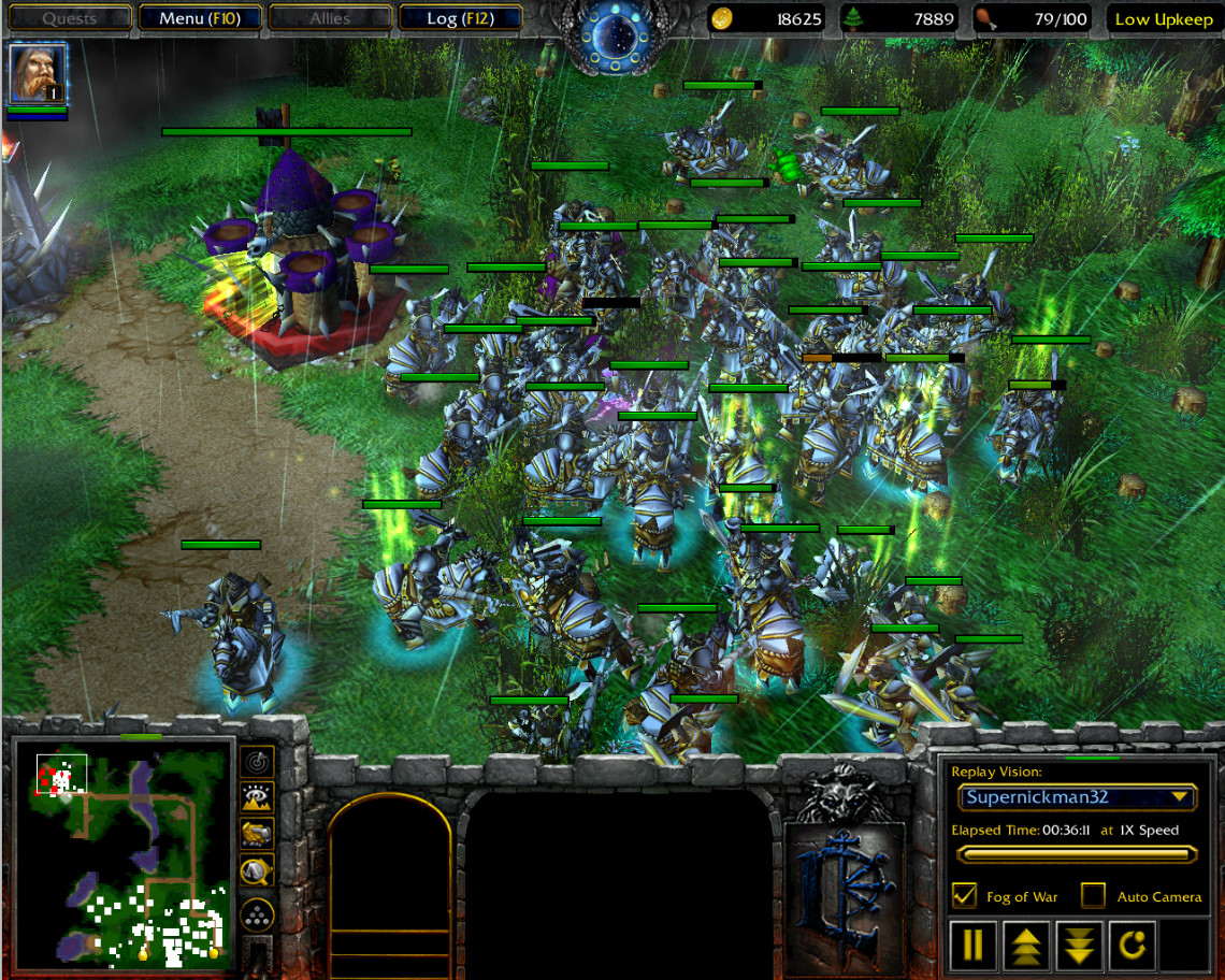 Battle for elven forest humans 2