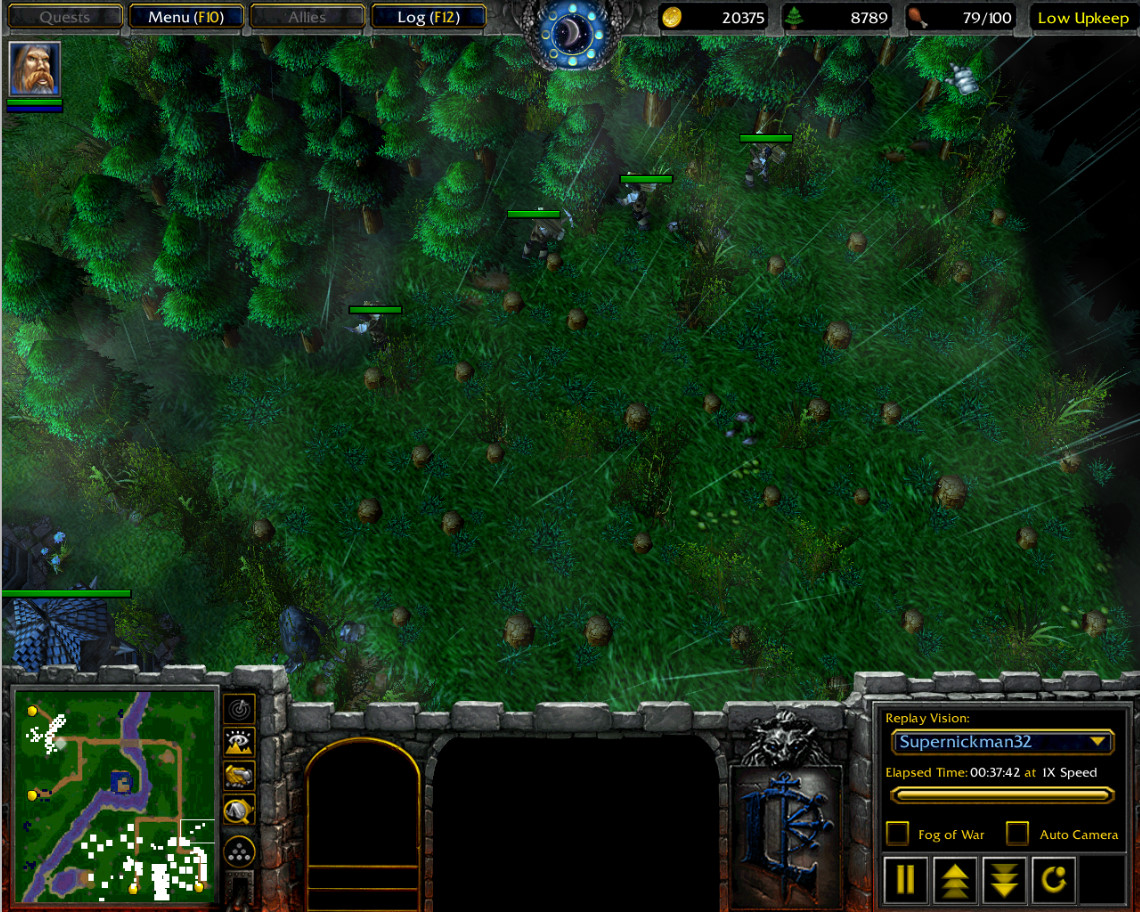 Battle for elven forest humans 6