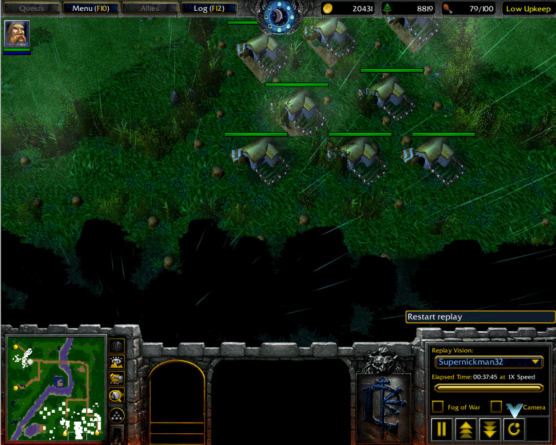 Battle for elven forest humans 7