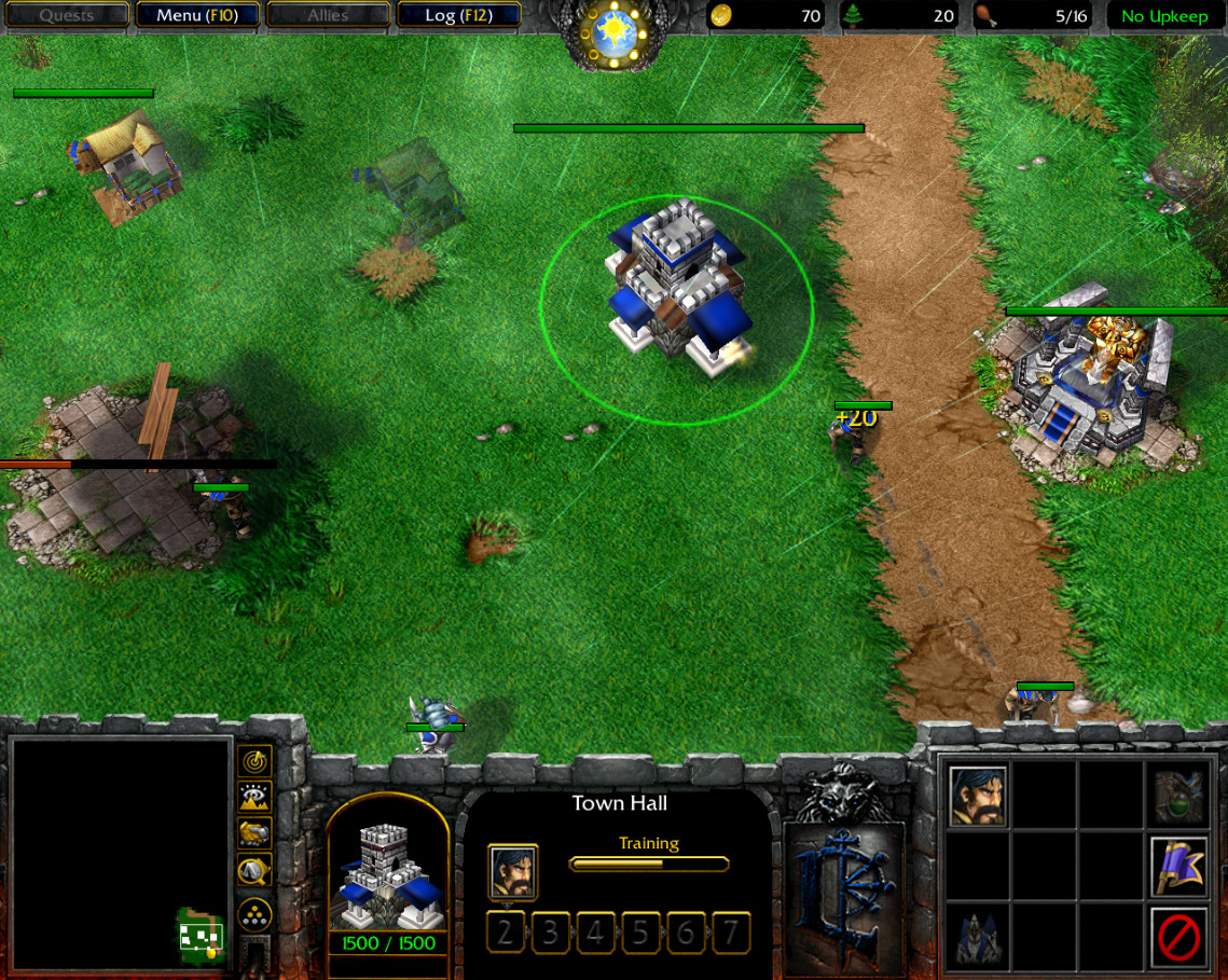 Battle For Elven Forest Humans