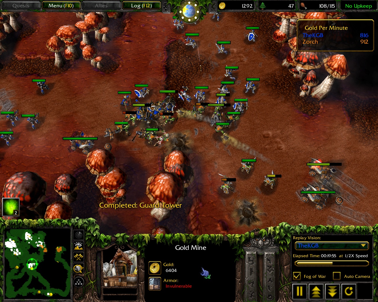Battle scene