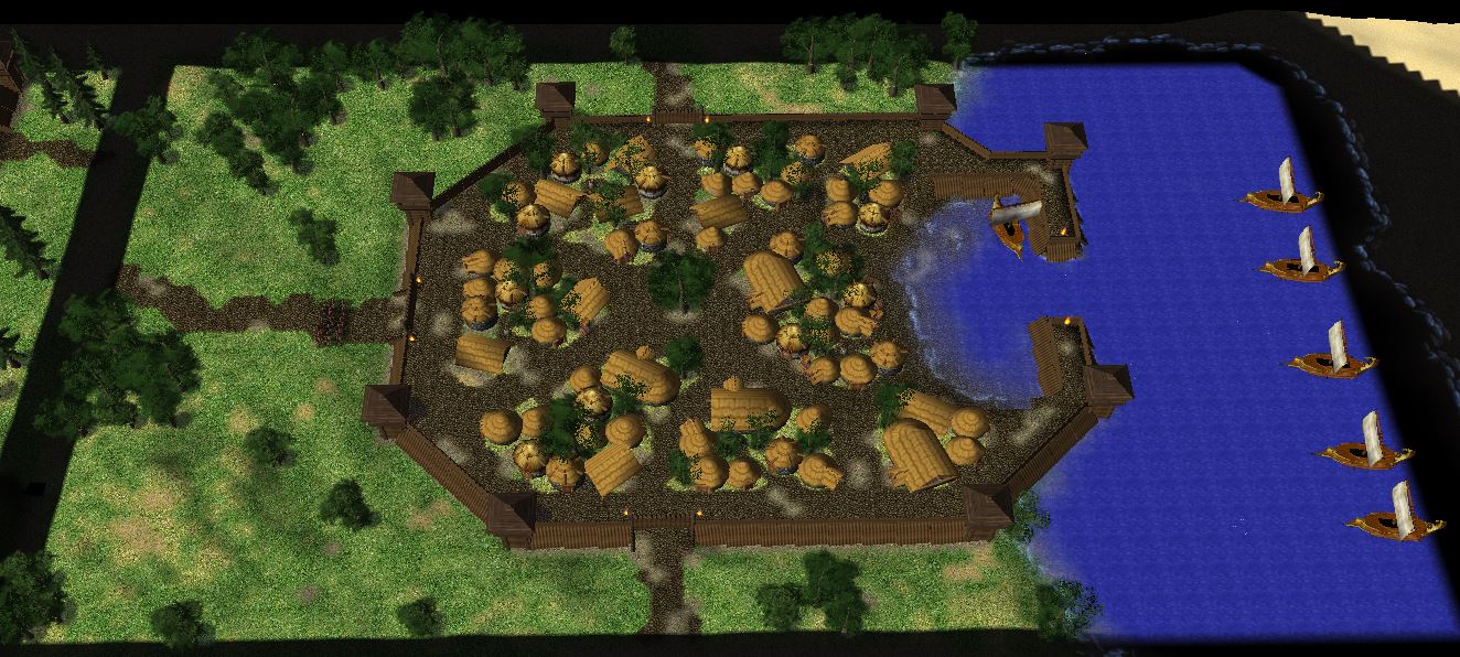 Battlefield Celtic Fortified Coastal Town
