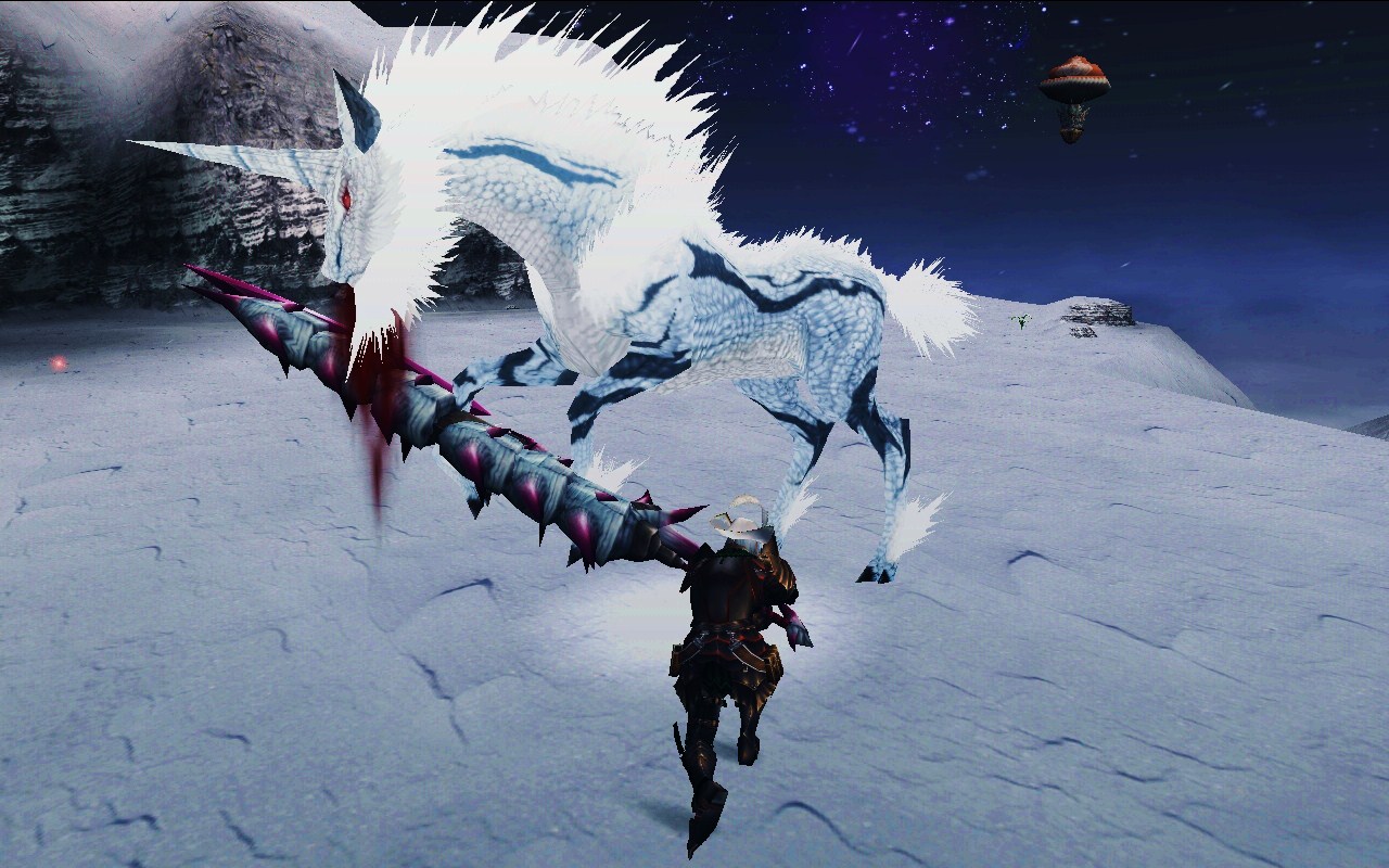 Beating up the Ancient Kirin alone...