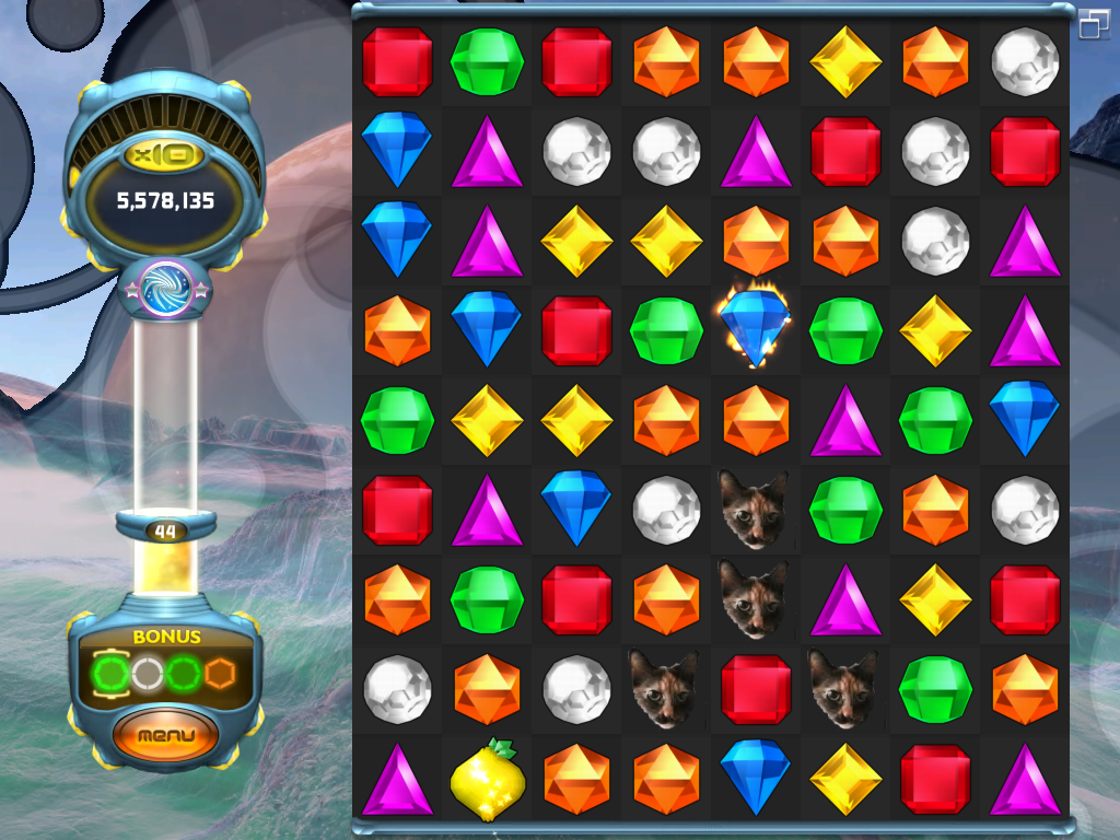 Bejeweled Twist - Zen Level 44