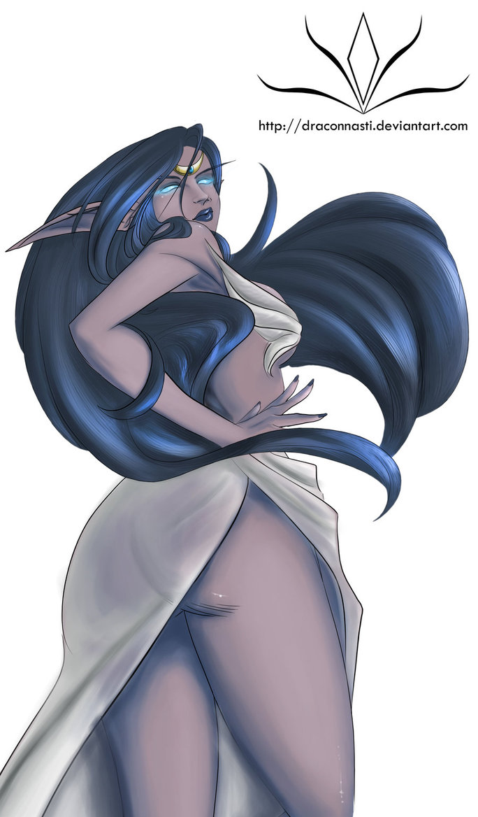 beloved queen azshara by draconnasti d53ilag