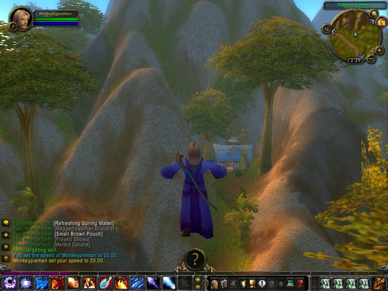 Between Northshire and Stormwind