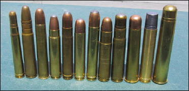 Big bore hunting cartridges, from .375 H&H to .700 Nitro Express