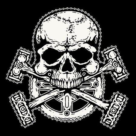 BIKE SKULL BIG