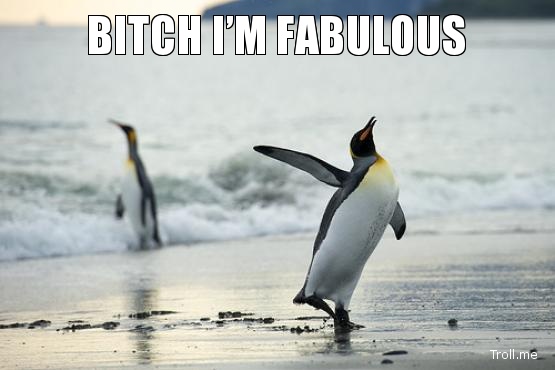 Bitch im fabulous.