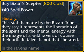 Bizarr's Scepter