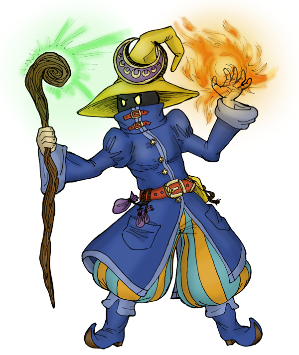 Black Mage by SandyLeDandy