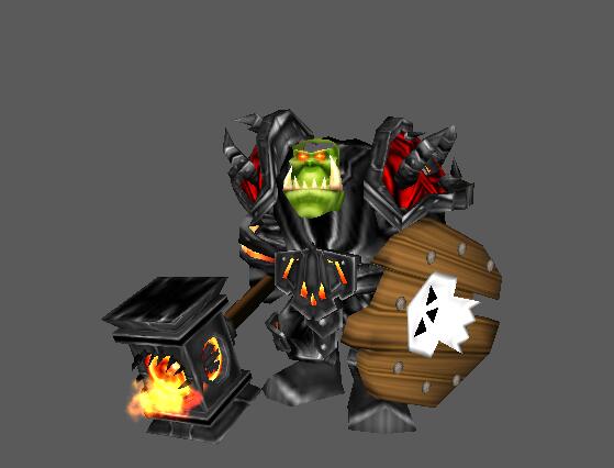Black Rock Crazy Orc WIP
