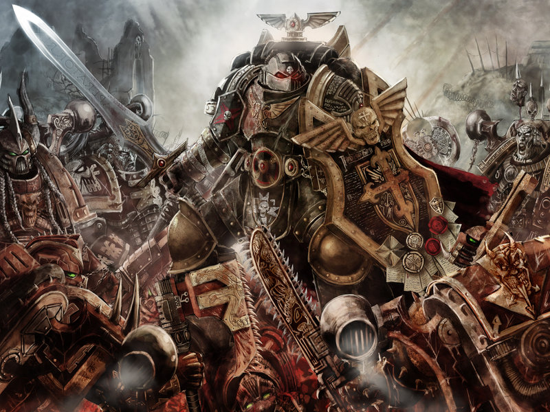 Black Templar Badass by unknown
This one is my Favoirte. As it almost exactly reselmbes Calnor Alrnia in his younger years.