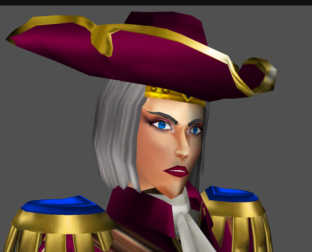 Blanchefleur with new skin