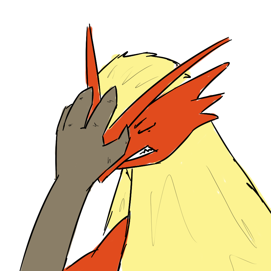 blaziken facepalm