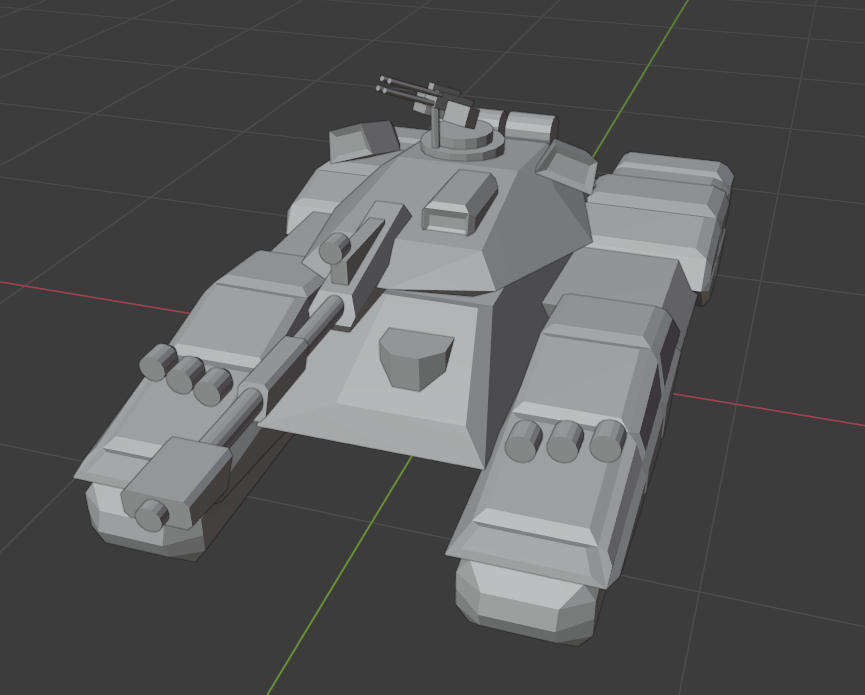 Blender: Tank "Manticore"