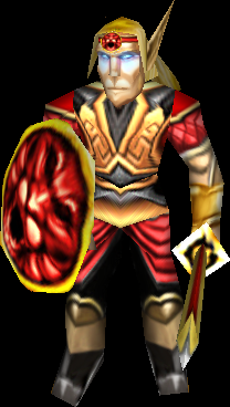 Blood Elf Militia.
A very simple model-edit I did for fun. It's not quite finished though. Uses in-game textures and has a complete animation set(Foo